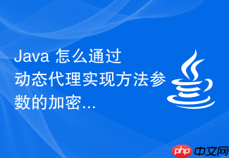 java 怎么通过动态代理实现方法参数的加密与解密
