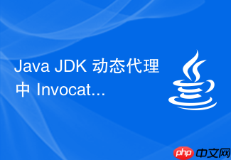 java jdk 动态代理中 invocationhandler 怎么编写