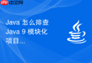 java 怎么排查 java 9 模块化项目中的模块未找到异常