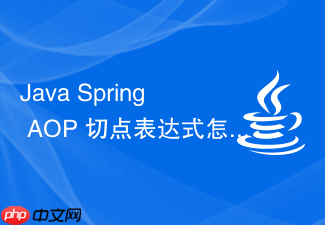 java spring aop 切点表达式怎么精准匹配包和类