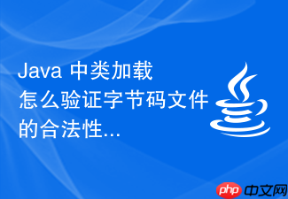 java 中类加载怎么验证字节码文件的合法性与安全性