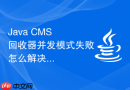 Java CMS 回收器并发模式失败怎么解决处理