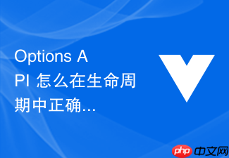 options api 怎么在生命周期中正确注销事件监听防止内存泄漏