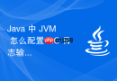 java 中 jvm 怎么配置 gc 日志输出参数进行性能调优