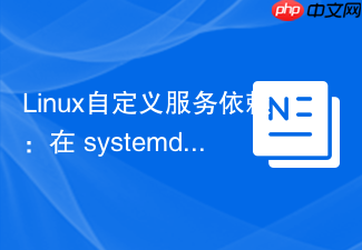 linux自定义服务依赖:在 systemd 中配置 after 与 requires 参数