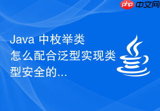 java 中枚举类怎么配合泛型实现类型安全的参数校验分发