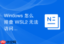 Windows 怎么排查 WSL2 无法访问 Windows 盘符共享目录的故障