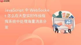javascript 中 websocket 怎么在大型实时作战指挥系统中处理海量消息分发