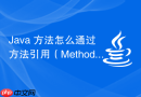 java 方法怎么通过方法引用（method reference）在 lambda 表达式中简化代码