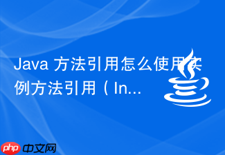 java 方法引用怎么使用实例方法引用(instance method reference of a particular object)