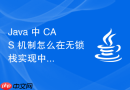java 中 cas 机制怎么在无锁栈实现中保证节点插入安全