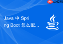Java 中 Spring Boot 怎么配置外部化配置中心集中管理属性
