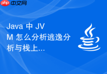 Java 中 JVM 怎么分析逃逸分析与栈上分配提升内存性能