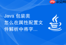 java 包装类怎么在属性配置文件解析中将字符串安全转换为对应的包装类数值集合