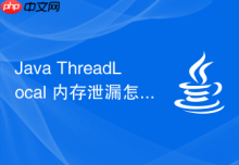 Java ThreadLocal 内存泄漏怎么排查与解决