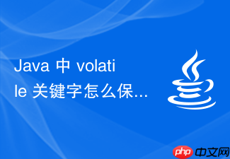 java 中 volatile 关键字怎么保证 long 和 double 变量的读写原子性