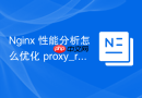 nginx 性能分析怎么优化 proxy_read_timeout 避免过早超时