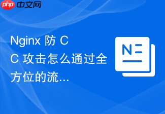 nginx 防 cc 攻击怎么通过全方位的流量监控与自动防御保障业务