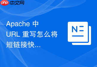 apache 中 url 重写怎么将短链接快速还原为长链接并转发到目标处理器