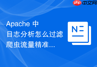 apache 中日志分析怎么过滤爬虫流量精准统计真实用户访问