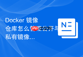 docker 镜像仓库怎么管理公开与私有镜像的访问权限
