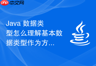 java 数据类型怎么理解基本数据类型作为方法参数时无法在方法内部修改原变量的本质