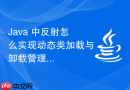 java 中反射怎么实现动态类加载与卸载管理