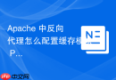 apache 中反向代理怎么配置缓存模块 proxycache 加速静态资源访问
