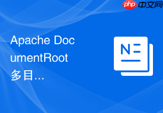 apache documentroot 多目录共享:如何为主机配置子目录访问分离