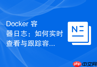 docker 容器日志：如何实时查看与跟踪容器运行时的输出日志