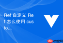 ref 自定义 ref 怎么使用 customref 实现带防抖特性的自定义响应式输入框
