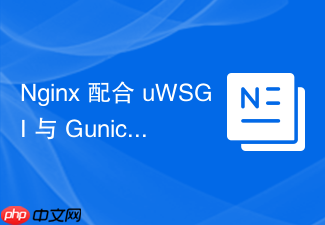 nginx 配合 uwsgi 与 gunicorn 部署 python 应用实战