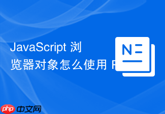 javascript 浏览器对象怎么使用 performance api 分析性能