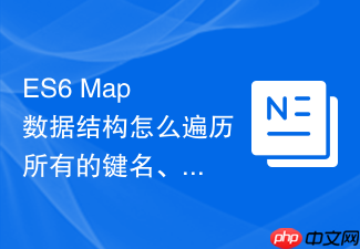 es6 map 数据结构怎么遍历所有的键名、键值与键值对
