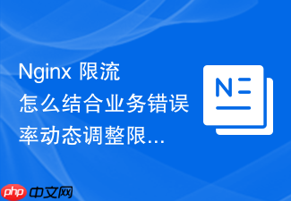 nginx 限流怎么结合业务错误率动态调整限流策略的敏感度