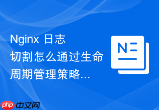 nginx 日志切割怎么通过生命周期管理策略实现自动降冷存储