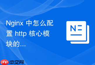 nginx 中怎么配置 http 核心模块的基本参数与默认类型