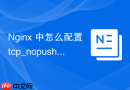 nginx 中怎么配置 tcp_nopush 与 tcp_nodelay 优化网络传输