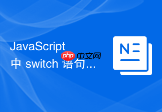 javascript 中 switch 语句的严格相等怎么注意