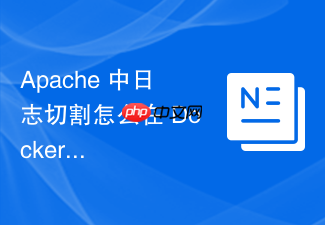 apache 中日志切割怎么在 docker 容器化环境中配置标准的日志输出