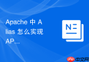 Apache 中 Alias 怎么实现 API 接口路径到微服务网关的透明映射
