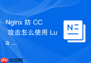 Nginx 防 CC 攻击怎么使用 Lua 脚本统计单位时间内的高频访问