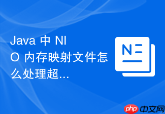 java 中 nio 内存映射文件怎么处理超大文件的读写操作
