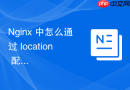 Nginx 中怎么通过 location 配置实现不同目录重定向到不同后端