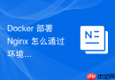 Docker 部署 Nginx 怎么通过环境变量传递动态后端服务地址