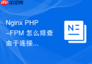nginx php-fpm 怎么排查由于连接数过多导致的拒绝服务