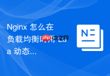 Nginx 怎么在负载均衡时用 Lua 动态选择健康状态最佳的节点