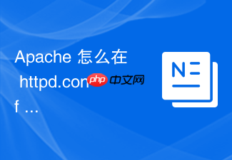 apache 怎么在 httpd.conf 中配置基于域名的虚拟主机隔离