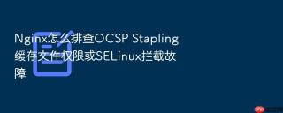 Nginx怎么排查OCSP Stapling缓存文件权限或SELinux拦截故障