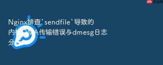 Nginx排查`sendfile`导致的内核DMA传输错误与dmesg日志分析